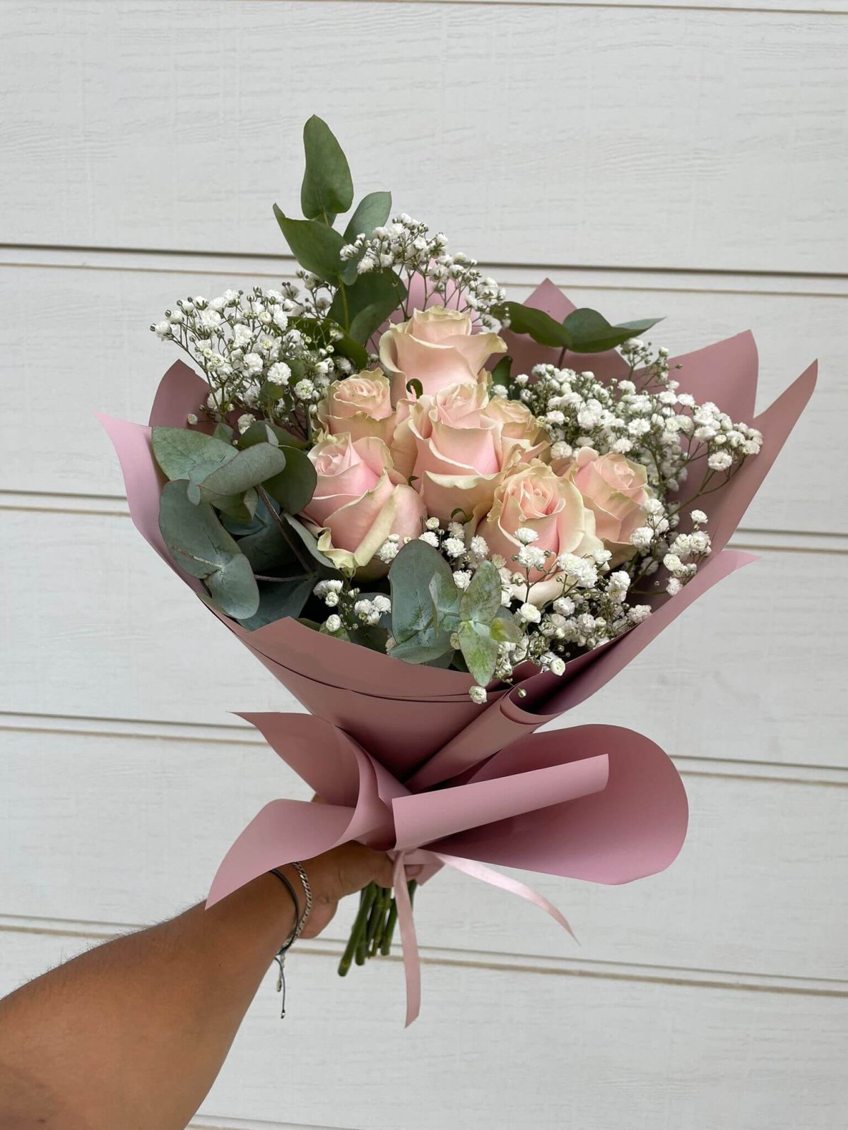 BOUQUET OF PINK ROSES - Image 2