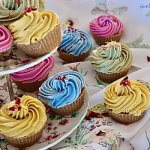 CUP CAKE ASSORTMENT X 6  GLUTON FREE / VEGAN