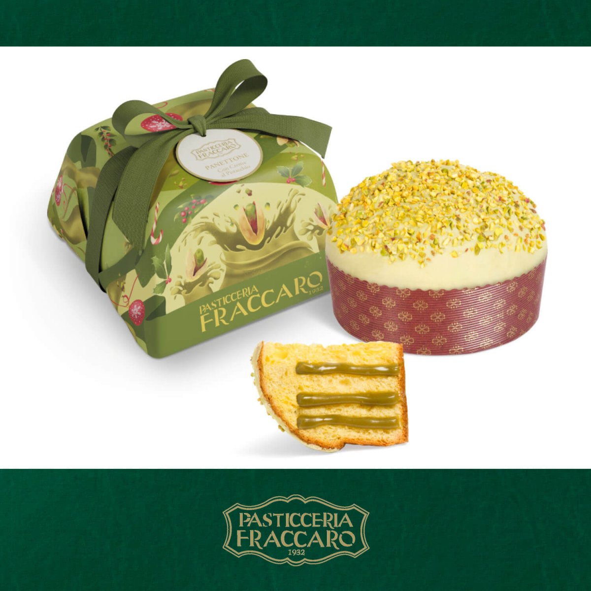 F06 PANETTONE CON CREMA AL PISTACCHIO 750GR - Image 2