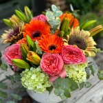 FLOWERS IN A CERAMIC POT 2025