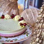 CRANBERRY VANILLA PISTACCHIO CAKE -  GF