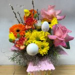 SPRING BUNNY HAT BOX